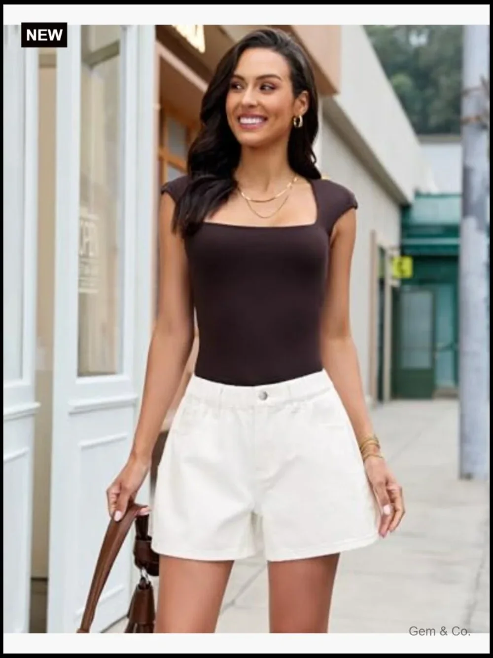 High Waisted Baggy Wide Leg Mom Denim Shorts 4